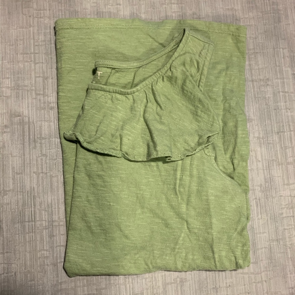 Loft Outlet khaki green blouse size small